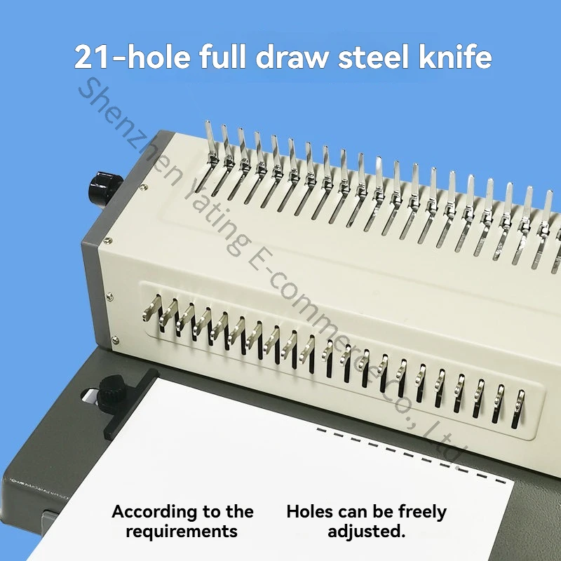 Binding Machine Comb - Machine à relier à peigne 21