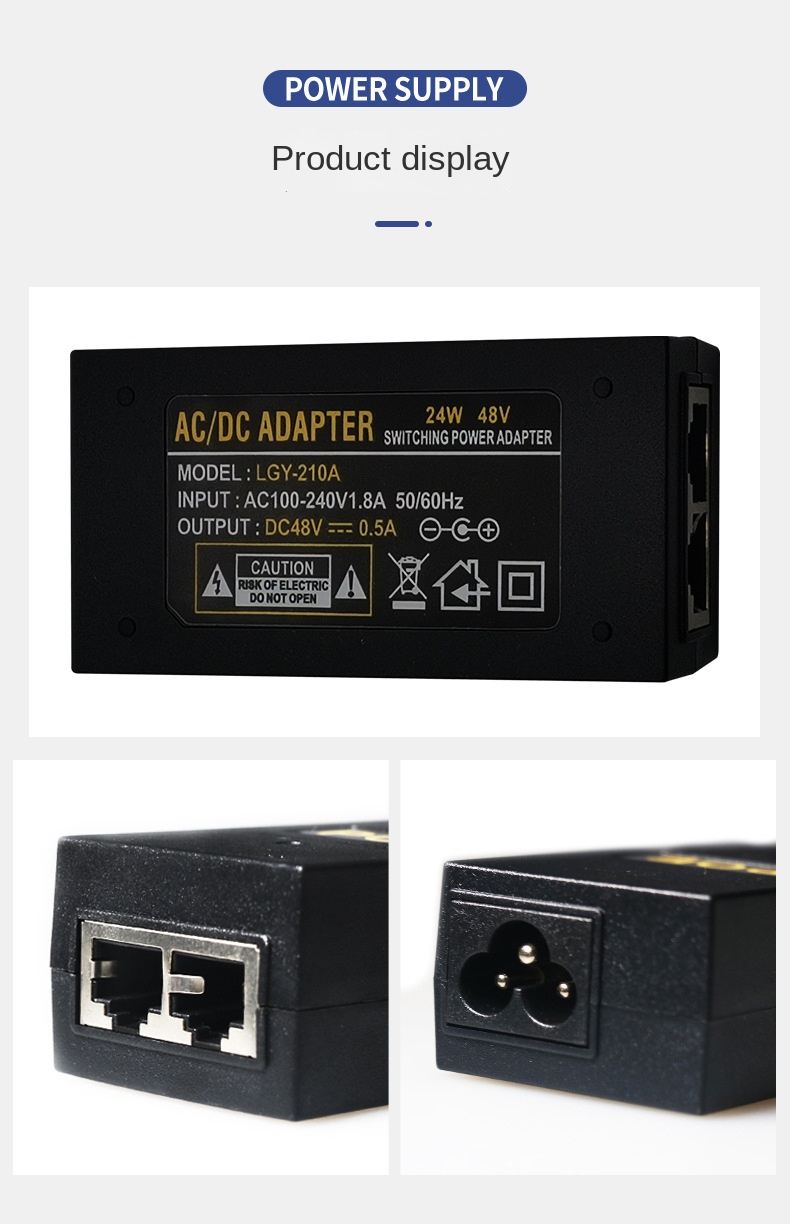 POE Gigabit puissance 48V0.5A/ - Power Over Ethernet avis et prix